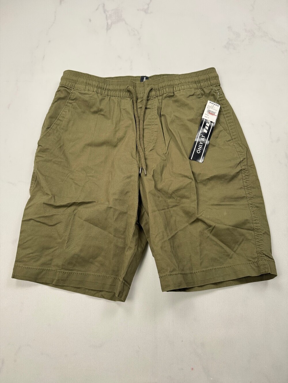 Volcom Bermuda Shorts Khaki 90s VTG Adjustable - Mens S